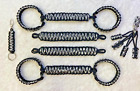 Black, White & Gray Paracord Grab Handle Set for Use in your 4WD Off-road 4x4.