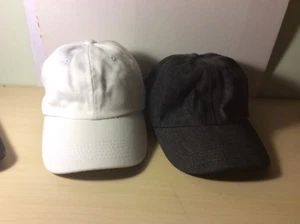 2 Hats $18 Macy's Twelve NYC Celebrate Shop Denim - Picture 1 of 4