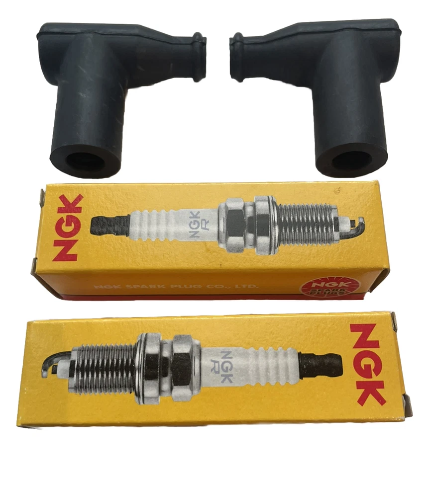 Yamaha Banshee NGK spark plugs  ignition coil caps - Image 1 of 1