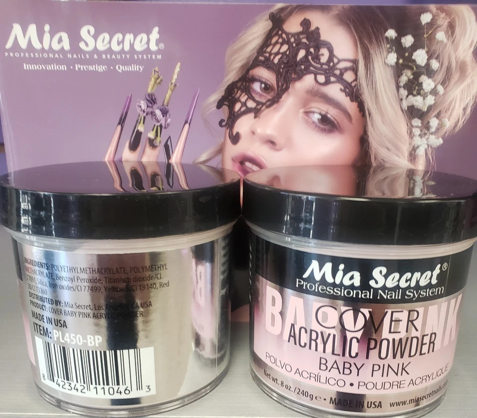 Mia Secret 8.oz Cubierta Bebé Rosa Foto 1 de 1