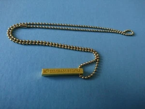COLORADO ROCKIES MLB BAR NECKLACE (20" chain) - "BRAND NEW & FACTORY SEALED" - Picture 1 of 6