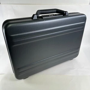 Zero Halliburton Gray Aluminum Attache Case Business Briefcase with Combo Lock - Picture 1 of 20
