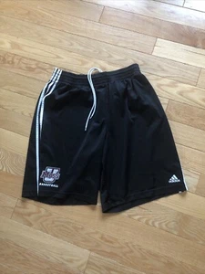Pantalones Cortos UMass Minutemen NCAA Adidas Negros Grandes Emitidos por Equipo Climalite - Imagen 1 de 9