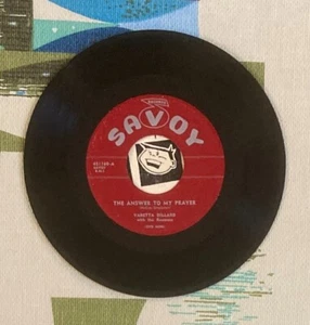Varetta Dillard 45 The Answer to my Prayer /Promise Mr. Thomas 1955 R&B Savoy EX - Picture 1 of 2