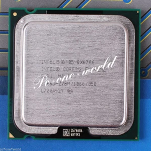Procesador Intel Core 2 Extreme QX6700 QX6800 QX6850 QX9650 LGA 775 CPU de cuatro núcleos - Imagen 1 de 5