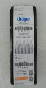 Drager Ameisensäure 1/a 1...15 PPM 6722701 GASDETEKTIONSRÖHRE EXP - 09/25 - Bild 1 von 6