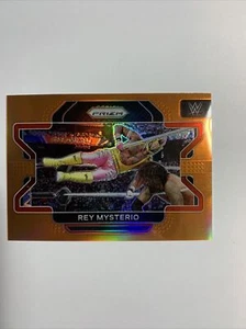 Rey Mysterio 2022 Panini WWE Legends Prizm Orange Prizm #d 27/99 1ST PRIZM - Picture 1 of 5