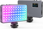P96L RGB Video Light Kit Edition, Aluminum Alloy LED Video Light with Mini Tripo