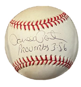 Darrell Porter signierter Baseball St. Louis Cardinal 1982 World Series MVP L@@K - Bild 1 von 2