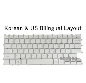 Teclado coreano para computadora portátil para Samsung Notebook 9 13.3' NP900X3T NT 900X3T retroiluminado - Imagen 1 de 4