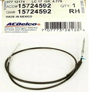 Parking Brake Cable Rear Right 4WD ACDELCO GM Original Equipment 15724592 - Bild 1 von 6