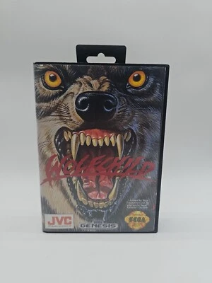 Wolfchild (Sega Genesis, 1993) CIB Complete with Hangtab! - Image 1 of 4