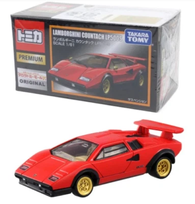 [TOMY] TOMICA Premium LAMBORGHINI COUNTACH LP500S ROJO Diecast Mini Car 1/61 Foto 1 de 4