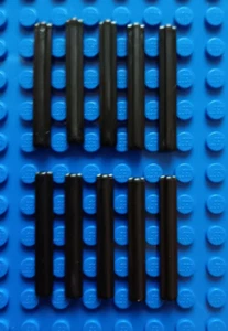10x Lego Technic Achse 4 - black (schwarz) - 370526 - 3705 - Bild 1 von 1