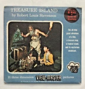 Treasure Island View Master S4 Packet 1958 - Picture 1 of 2