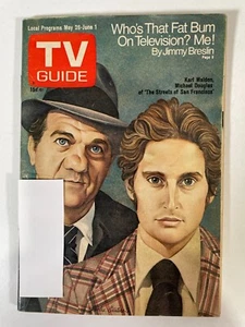 1973 TV GUIDE Streets Of San Francisco NY Metro Edition Address Label - Bild 1 von 2