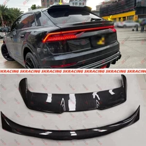Rear Spoiler Roof Wing BodyKit Fit For Audi Q8 SQ8 2019-2023 Forged/Carbon Fiber - Picture 1 of 27