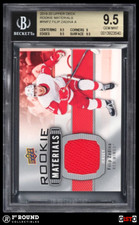 POP 1: Filip Zadina BGS 9.5: 2019-20 Upper Deck Rookie Materials Gisto