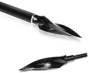 12PK Keened Up Screw-in Twisted 3 Blades Broadheads 150 Grain - Picture 1 of 3