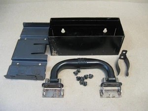 Vtg Singer 221 Sewing Machine Carry Case Parts Attachments Tin Handle & Holders - Picture 1 of 19