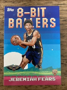 JEREMIAH FEARS 2025-26 Topps 8-Bit Ballers Card!!  NEW ORLEANS PELICANS - Picture 1 of 1