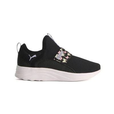 PUMA Soft Sophia Slip On Butterfly  Youth Girls Black Sneakers Casual Shoes 3780 - Image 1 of 4