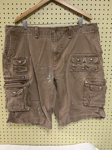 "Pantalones Cortos de Carga Polo Ralph Lauren Envejecidos De Colección 41"" Para Hombres Paracaídas Marrón Algodón" - Imagen 1 de 12