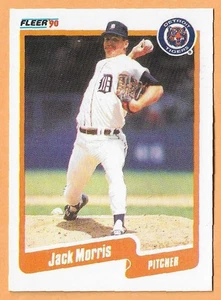 JACK MORRIS DETROIT TIGERS #610 - FLEER NM-MT 1990 - Picture 1 of 2