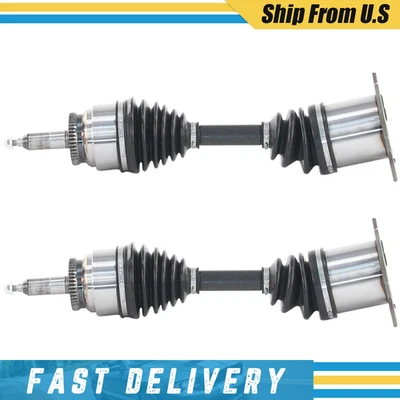 前发球杆和乘客侧 CV 联合轴组件适用于福特 F150 4WD — 第 1/4 张图片