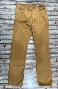 Pantalones de pana rectos ajustados Rag & Bone RB 15X Workwear talla 32 color marrón nuevos sin etiquetas - Imagen 1 de 4
