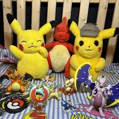 Lote Colección Figuras Nintendo Pokemon Vintage 1999-2010s Peluche Play By Play  Foto 1 de 4
