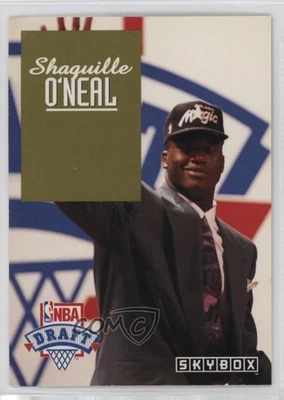 1992-93 Skybox Draft Picks Shaquille O'Neal #DP1 Rookie RC HOF - Image 1 of 2