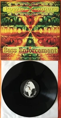 POWER STEPPERS Bass Enforcement LP Reggae UNIVERSAL EGG 1st Press RARE 1995 Dub - Bild 1 von 4