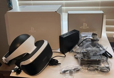 Sony PlayStation 4  PS4 VR Headset Bundle Set CUH-ZVR2 - open box  - US Seller - Image 1 of 4