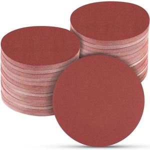 100 PCS 6 Inch Sanding Discs 180 Grit, 6 Hole Hook and Loop Sandpaper, Round ... - Bild 1 von 7