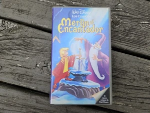 Spanischer Disney Merlin el Encantador Merlin das bezaubernde Schwert in Stein Espanol - Bild 1 von 5