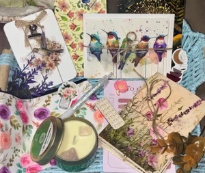 Bohemian inspired Mystery stationary bundles, Boho box, Bohemian gift set - Picture 1 of 9