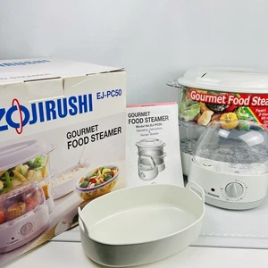 Zojirushi Gourmet Food Steam EJ-PC50 Verduras Arrocera - NUEVO - Imagen 1 de 19