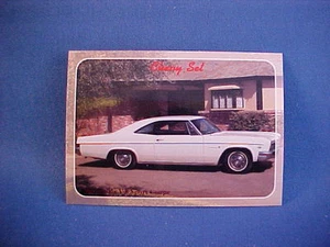 1966 Chevy IMPALA Sport Coupe collector card from set--mint/brand new 66 - Picture 1 of 1