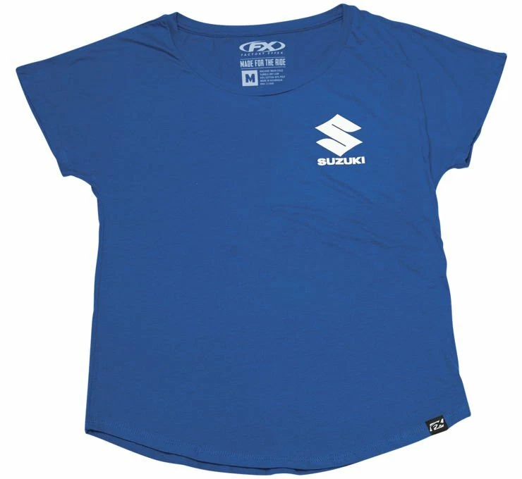 Factory Effex Women's Suzuki Icon Small Tee 22-87446 Foto 1 de 1