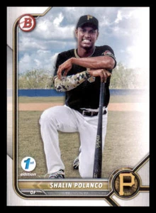 2022 Bowman 1st Edition #BPPF145 Shalin Polanco - Picture 1 of 2
