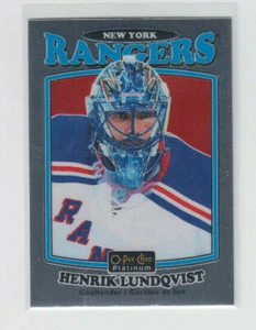 16/17 OPC Platinum New York Rangers Henrik Lundqvist Retro card #R-20 - Picture 1 of 2