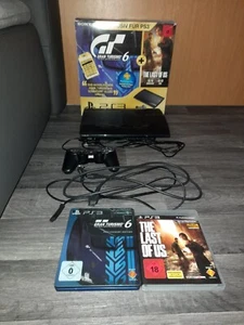 PS3 Playstation 3 Konsole The Last Of Us Gran Turismo 6 Bundle ⚡Versand - Bild 1 von 11