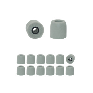EP100 - 6 pr Memory Foam ear tips for Shure Earbuds (only models listed below)