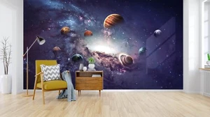 3D Universe Planet 633 Wallpaper Mural Paper Wall Print Murals UK Jenny - Picture 1 of 1