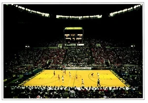 Basketball Market Square Arena Indiana Postcard Unposted - Picture 1 of 2