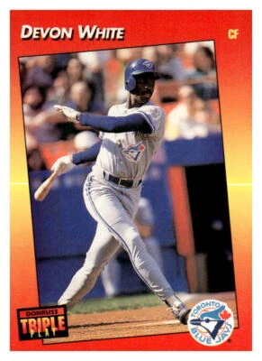 1992 Triple Play #240 Devon White EX-NM - Image 1 of 2