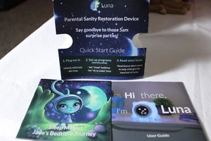 Luna Kids Alarm Clock Color Changing, Child Safe Silicone - Picture 1 of 10