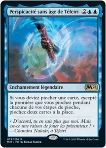 MTG Magic M21 - Teferi's Ageless Insight/Perspicacité sans âge de T... French/VF - Picture 1 of 1