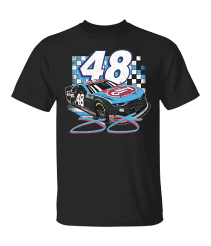 Jimmie Johnson tshirt - Darlington Throwback #48 - NASCAR - SIZE: XL Cover